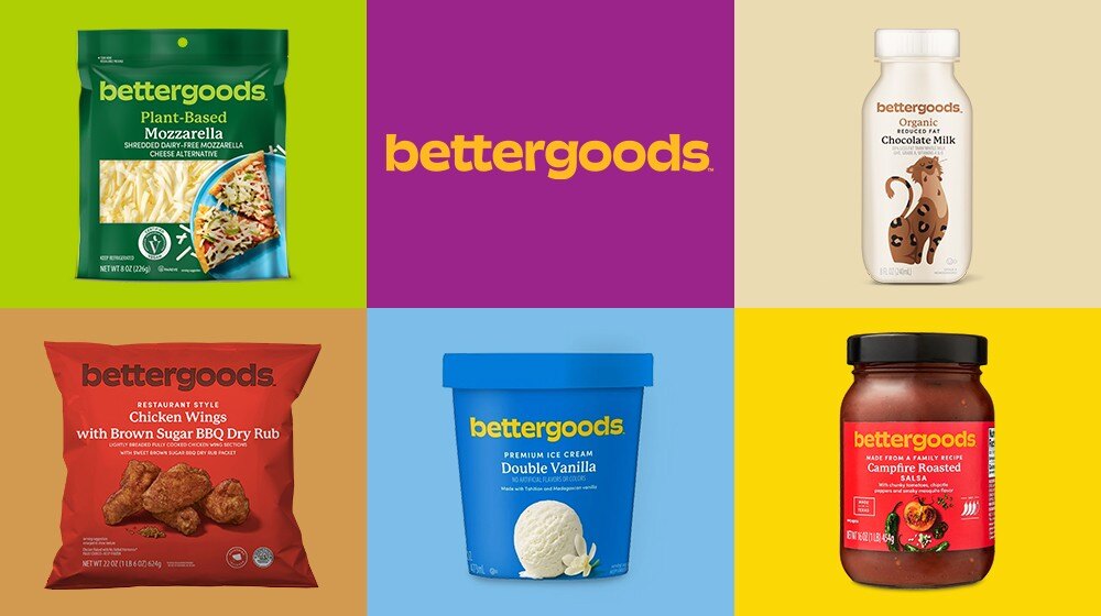 Walmart's bettergoods brand