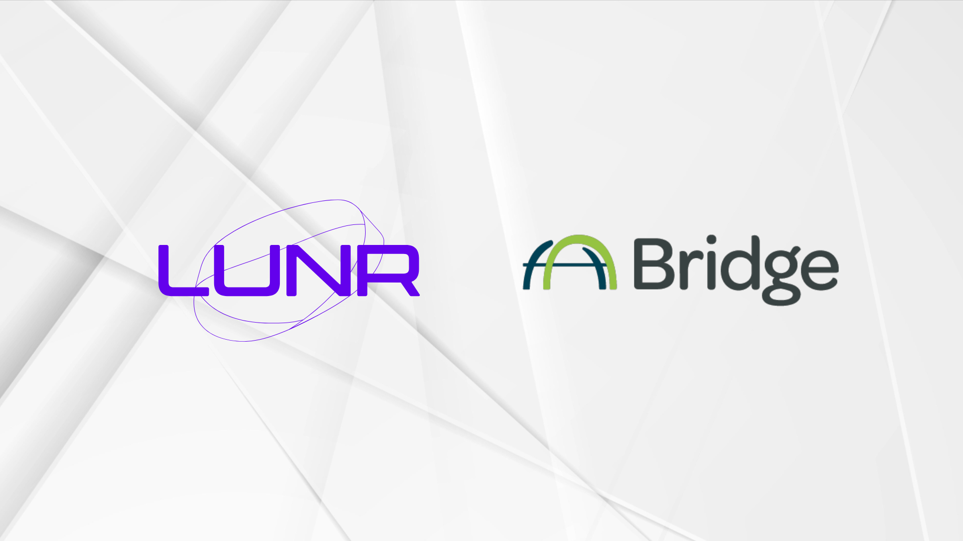 Lunr / Bridge partnership cover